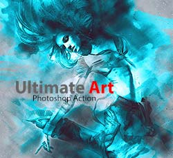 极品PS动作－终极艺术(含高清视频教程)：Ultimate Art Photoshop Action